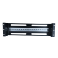LDR WB-CA-35/01 Rackmount Din Rail, Black Metal Construction, 35mm International Din Rail
