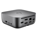 HP 9X472UT Dock G6 Thunderbolt 4 Docking Station - 100W Power Delivery 3xDisplays 2xDP 1xHDMI 3xUSB-A 2xUSB-C 1xTB4 2.5GbE RJ45 for Notebook PC