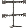 StarTech ARMBARQUAD Quad Monitor Stand, Crossbar, Steel, Monitors up to 27" (17.6lb/8kg), VESA Monitor, Computer Monitor Stand, Monitor Arm - Up to 68.6 cm (27") Screen Support - 32 kg Load Capacity - 81.8 cm Height x 31.5 cm Width x 88.4 cm Depth - Deskt