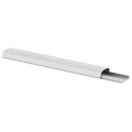 Brateck CC07-25-W Plastic Cable Cover - 250mm Material: Polyvinyl Chloride(PVC) Dimensions 60x20x250mm - White