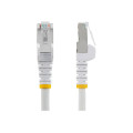 StarTech NLWH-3M-CAT6A-PATCH 3M CAT6A ETHERNET CABLE - WHITE - LOW SMOKE ZERO HALOGEN (LSZH) - 10GBE 500MH