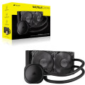 Corsair CW-9060088-WW NAUTILUS 240 RS Liquid CPU Cooler, Aluminum Rad, Copper Cold Plate, PWM Fan Control, 2100 RPM, 240mm rad, 400mm Tubing, 2x Fans