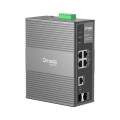 TP-LINK IES206GPP Omada 6-Port Gigabit Industrial Easy Managed Switch with 3-Port