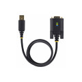 StarTech 1P6FFCN-USB-SERIAL 6.6FT (2M) USB TO NULL MODEM SERIAL ADAPTER CABLE, COM RETENTION, FTDI, USB-A