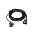 8ware RC-3088AU-020 AU Power Cable Extension 3-Pin Male to Female 2m 3-Pin AU Piggy Back Black