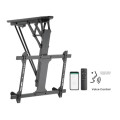 Brateck PLB-M0546AI Smart Flip Down TV Ceiling Mount Powered by TUYA Support most 32' ~ 70' TVs (Black)