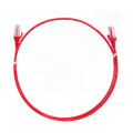 8ware CAT6THINRD-20M CAT6 Ultra Thin Slim Cable 20m - Red Color Premium RJ45 Ethernet Network LAN UTP Patch Cord 26AWG for Data
