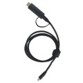 Yealink USB-C-HDMI , Replacement UBS-C To USB-C/HDMI Cable For Use With M Touch-II, USB-HDMI-1.2m