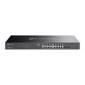 TP-LINK SG2218P OMADA 18-PORT MANAGED GIGABIT RACK SWITCH, POE+(16), SFP(2), 150W, 5YR