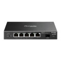 TP-LINK SG2206MP OMADA 6-PORT MANAGED GIGABIT SWITCH, POE+(4), SFP(1), 63W, 5YR