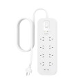 Belkin SRB004AU2M 8-OUTLET SURGE PROTECTOR WITH DUAL USBC 30W PPS, 2M CORD