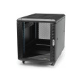 StarTech RK1536BKF 4-POST 15U RACK CABINET, 19" HALF-HEIGHT NETWORK RACK