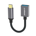 MBEAT MB-XAD-CU30 Tough Link USB-C to USB 3.0 Adapter with Cable - Space Grey Package Weight: 25g Cable Length: 15cm