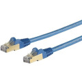 StarTech 6ASPAT10MBL 10M CAT6A ETHERNET CABLE - BLUE RJ45 SHIELDED CABLE SNAGLESS LTW