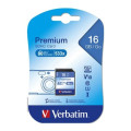 Verbatim 43962 SDHC 16GB (Class 10) Up to 45MB/Sec 300X read speed