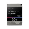 Western Digital 0F38785 WD Ultrastar 20TB 3.5" Enterprise HDD SATA 512MB 7200RPM 512E TCG P3 DC HC560 24x7 Server 2.5mil hrs MTBF (WUH722020ALE6L4)