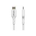 StarTech USB2CC3MWHE 10FT (3M) USB-C CHARGING CABLE, CHARGE & SYNC, 60W (3A) PD, USB 2.0 LAPTOP CHARGE