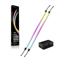 Corsair CL-9011135-WW iCUE LINK LS350 Aurora RGB Light Strips - 350mm Kit– 350×10×10mm, magnetic mount, black, addressable LEDs