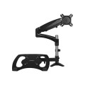 StarTech ARMUNONB SINGLE-MONITOR AND LAPTOP STAND - ONE-TOUCH HEIGHT ADJUSTMENT 5YR
