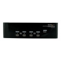 StarTech SV431DDVDUA 4 PORT KVM SWITCH, DUAL DISPLAY, DVI(5), VGA(5), USBA/B(4), AUDIO