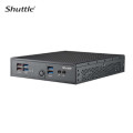 Shuttle DS50U5 XPC SLIM Barebone - Core i5-1335U (15W), 2x DDR5, 2x M.2 2280, HDMI, DP, VGA, COM, 2 x LAN, (5G LTE optional), 90W, fanless,