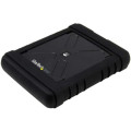 StarTech S251BRU33 Drive Enclosure SATA - USB 3.0 Micro-B Host Interface - UASP Support External - Black - Hot Swappable Bays - 1 x HDD Supported - 1 x SSD Supported - 1 x Total Bay - 1 x 2.5" Bay - Silicone