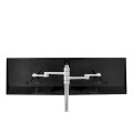 Atdec AFS-AT-DC-SW Dual Swing Arms on Post - White