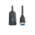 StarTech USB3AAEXT5M 5M USB 3.0 A TO A EXTENSION CABLE, M/F, BLACK, LED, LTW