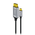 MBEAT MB-XCB-16KUCD18 Tough Link 1.8m 16K USB-C to DP Cable - Space Grey 40Gbps USB-C (male) to DisplayPort 2.1 (male)