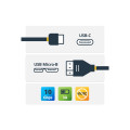 StarTech USB31CUB1M 0.9M USB-C TO MICR O USB CABLE, M/M, 2YR