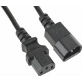Astrotek AT-IEC-MF-1.8M Power Extension Cable 2m - Male to Female IEC C13 to C14 Monitor to PC or PC/UPS to Devices