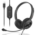 Verbatim 30195 ClaritySound Headset With USB-C Clear Sound, Comfort, Reduce Background Noise.Ideal for Office, Education, Business