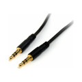 StarTech MU6MMS 1.8m SLIM 3.5mm STEREO AUDIO CABLE - M/M - 3.5mm AUDIO CABLE LTW