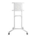Brateck TTV11-46TW-WH Rotating Mobile Stand for Interactive Display Fit 37'-70' Up to 70kg- VESA: 200x200,400x200,300x300,600x200,350x350,400x400,600x400 White（LS)