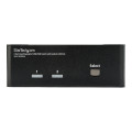 StarTech SV231DPDDUA 2 PORT DUAL DISPLAYPORT KVM SWITCH, USB, AUDIO, HOTKEY, NO CABLE, 3YR