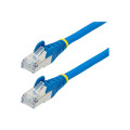 StarTech NLBL-5M-CAT6A-PATCH 5M CAT6A ETHERNET CABLE - BLUE - LOW SMOKE ZERO HALOGEN (LSZH) - 10GBE 500MHZ