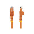 StarTech N6PATC2MOR 2M CAT6 ETHERNET CABLE ORANGE 650MHZ 100W SNAGLESS PATCH CORD, LTW