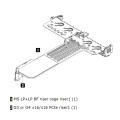 Lenovo 4XH7A09866 ThinkSystem SR630 V2/SR645 x16/x16 PCIe G4 Riser1 LP+LP Option Kit