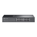 TP-LINK ES216G (CH) Omada 16-Port Gigabit Easy Managed Switch, Flow Control, Loopback Detection, Port Isolation, Port Mirroring, LAG, VLAN, IGMP Snoopi