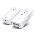 TP-LINK TL-WPA8631P KIT AV1300 GIGABIT PASSTHROUGH POWERLINE AC WI-FI STARTER KIT, GbE(3), EASYMESH, 3YR