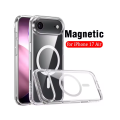 Ultimake MOBZJZMGS17AIR UTIA Shockproof Transparent Case Cover With Magnetic Ring for iPhone 17 Air