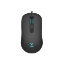 Rapoo V16 RGB Wired USB Optical 12800DPI Gaming Mouse Black