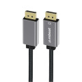 MBEAT MB-XCB-DP18 Tough Link 1.8m Display Port Cable v1.4 - Connects Computer, Laptop to HDTV, Monitor, Gaming Console, Supports 8K@60Hz (7680×4320) -Space Grey