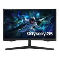 Samsung LS27CG552EEXXY Odyssey G55C 27' QHD Curved Gaming Monitor 2560 x 144 165Hz16:9 1000R 1ms VA AMD FreeSync HDR10 DisplayPort HDMI Tilt VESA Headphone 3YR WTY