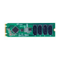 StarTech 4P-SATA-M2-ADAPTER 4-PORT M.2 TO SATA ADAPTER CARD, M.2 PCIE 3.0 TO SATA HDD/SSD EXPANSION CARD,