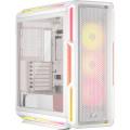 Corsair CC-9011299-WW iCUE LINK 5000T LX RGB Mid-Tower High-Performance PC Case - White, ATX, 450mm GPU, 170mm CPUcooler, 360mm rad, 3x LX120 RGB, 1x USB-C 3.2 Gen2