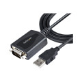StarTech 1P3FPC-USB-SERIAL 3FT (1M) USB TO SERIAL CABLE WITH COM PORT RETENTION, DB9 MALE RS232 TO USB C