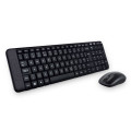 Logitech 920-003235 MK220 Wireless Keyboard & Mouse Combo Much smaller design, same keys 2.4 GHz 128-bit AES encryption Fewer battery hassles