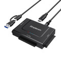 Simplecom SA492C SuperSpeed USB to 2.5', 3.5' & 5.25' SATA/IDE Adapter with Power Supply
