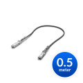 Ubiquiti UACC-DAC-SFP28-0.5M UniFi 25G DIRECT ATTACH CABLE (DAC), SFP28 TO SFP28, 25Gbps, (0.5M), 1YR